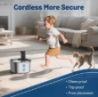 Picture of AquaFlow Pro 3.2L Wireless Stainless Steel Pet Water Fountain with Motion Sensor