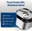 Picture of AquaFlow Pro 3.2L Wireless Stainless Steel Pet Water Fountain with Motion Sensor