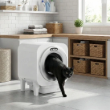 Picture of SmartPure Automatic Self-Cleaning Cat Litter Box with Trapping Mat Gray