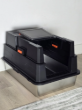 Picture of Extra Large Enclosed Stainless Steel Cat Litter Box (70x50x44 cm)