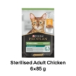 Picture of Pro Plan Sterilised Adult Chicken in Gravy 6x85 g