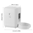 Picture of Smart Automatic Pet Feeder for Cats and Dogs White  (4L)