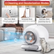 Picture of Smart Self-Cleaning Cat Litter Box (65L+9L Large Capacity Multi-Cat Station)