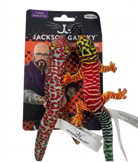 Picture of Jackson Galaxy Desert Dwellers Lizard Cat Toy 2-Pack