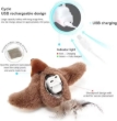 Picture of Interactive Flapping Bird Cat Toy with Realistic Chirping Sounds - USB Rechargeable