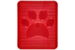 Picture of Dubex Anti-Tracking Non-Slip Plastic Cat Litter Mat (Red)