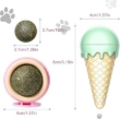 Picture of 360° Rotatable  Wall-Mounted Rotatable Ice Cream Catnip Ball