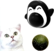 Picture of 360° Rotatable Penguin Catnip Wall Ball Toy