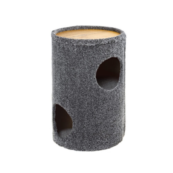 Picture of Comfy Tube Eco Cylindrical Cat Scratching Barrel Condo Grey 36 × 63cm