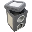 Picture of 2-Story Foldable Fabric Cat Tower & Condo Stool