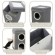 Picture of 2-Story Foldable Fabric Cat Tower & Condo Stool