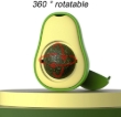 Picture of 360° Rotating Avocado Catnip Wall Ball Toy for Indoor Cats