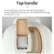 Picture of PurrSerene Fully Enclosed Hooded Cat Litter Box with Odor Control Filter 51.0 cm