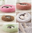 Picture of Calming Donut Pet Bed – Luxury Plush Marshmallow Cuddler 60cm (Red)