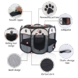 Picture of Portable Octagonal Foldable Pet Playpen – Small (72x45cm)