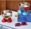 Picture of Pawsome Boots Elevated Anti-Slip Stainless Steel Pet Bowl