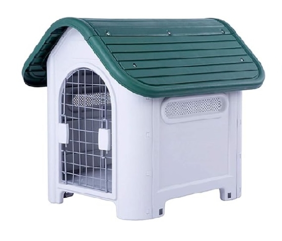 Picture of All-Weather Eco Plastic Outdoor Dog House Kennel (Medium)