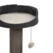 Picture of Ecomfy Alex Cat Scratching Post with Bed (Grey/Black, 67.5 cm)