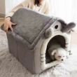Picture of Cozy Bunny-Ears Foldable Indoor Pet House & Cave Bed – (Size L)