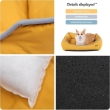 Picture of Luxury Rectangular Bolster Pet Bed (Large - 80cm)