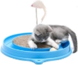 Picture of 3-in-1 Interactive Cat Scratcher Toy with Ball Track & Spring Mouse