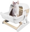 Picture of Semi-Automatic Quick-Sifting Tilting Cat Litter Box.