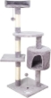 Picture of Whiskers & Paws 116cm Multi-Level Cat Tree Tower with Scratching Posts & Condo