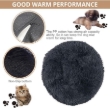 Picture of Calming Donut Pet Bed – Luxury Plush Marshmallow Cuddler  (80cm)