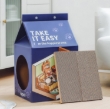 Picture of Eco-Friendly Foldable Cardboard Cat House and Scratching Nest