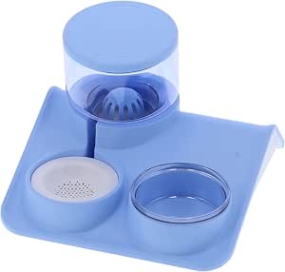 Picture of 2-in-1 Automatic Pet Water Dispenser and Food Bowl Combo