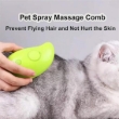 Picture of 3-in-1 Rechargeable Steamy Cat & Dog Grooming Brush