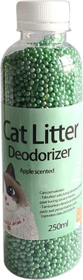 Picture of Fresh Apple Scented  Cat Litter Deodorizer Beads (250ml)