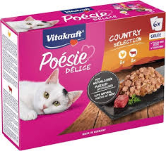 Picture of Vitakraft Poésie Délice Country Selection Multipack 85G (12/pack)