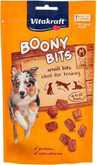 Picture of Vitakraft Boony Bits Training Dog Treats (Meaty & Light) – 55g
