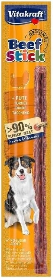 Picture of Vitacraft  Beef Stick XXL, Dog Treats, Turkey Meat Sticks, Training Treats 1 pc  (3-Pack)