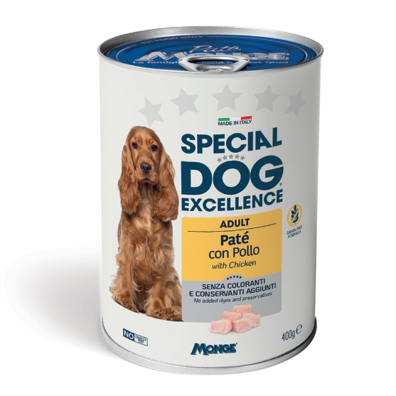 Picture of Monge Special Dog Excellence Adult Paté with Chicken 400g (12/Pack)