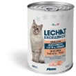 Picture of Lechat Excellence Two-Flavor Chunkies Salmon&Chicken 400g  (12/Pack)