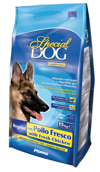Picture of Monge Special Dog Regular with Fresh Chicken Dry Dog Food  15kg
