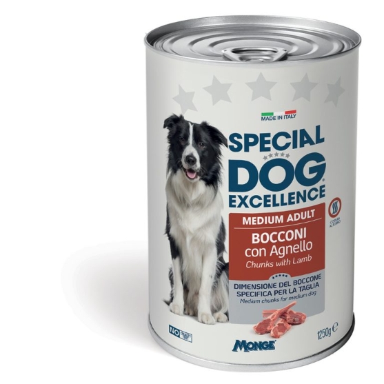 Picture of Special Dog Excellence Adult Medium Chunks with Lamb 1250g (6/Pack)