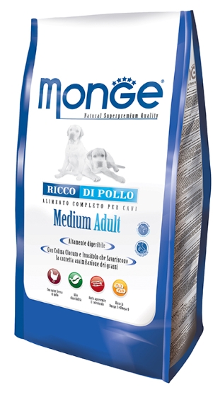 Picture of Monge  Medium Adult with Chicken 15kg