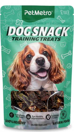 Picture of PetMetro DogSnack Training Treats – Premium Duck Jerky Flavor (100g)
