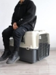 Picture of 450D  Airline Approved Hard-Sided Pet Travel Carrier with Removable Wheels (M)