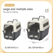 Picture of 450G Airline Approved Hard-Sided Pet Travel Carrier with Removable Wheels (XXL)