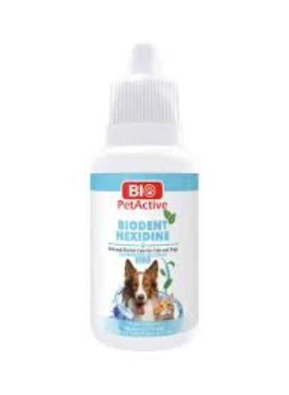 Picture of Bio PetActive Biodent Hexidine Oral & Dental Care for Dogs and Cats (50 ml)