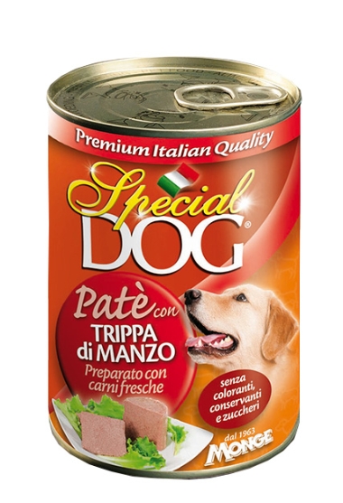 Picture of Special Dog All Breeds Adult Paté Beef Tripe 400g (12/Pack)