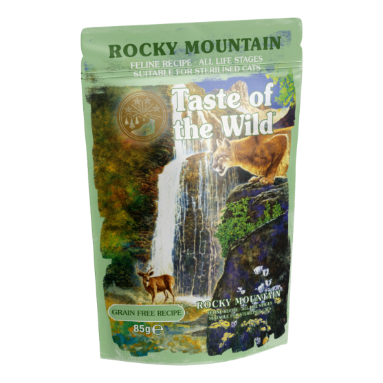 Picture of Taste of the Wild Rocky Mountain Feline Recipe Chunks in Gravy 85g (6/Pack)