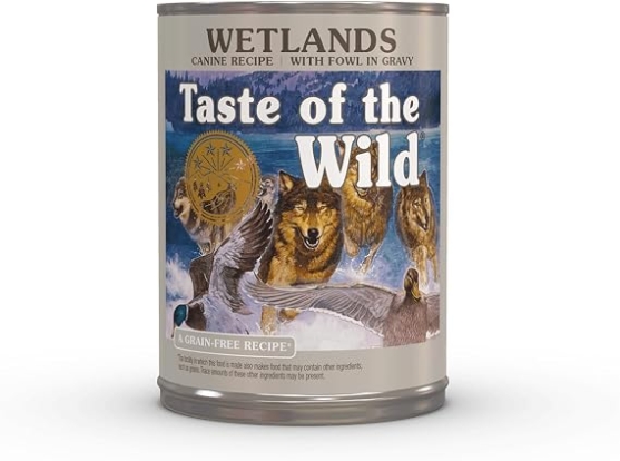 Picture of Taste of the Wild Wetlands Canine Recipe with Fowl in Gravy Grain-Free  450g   (12/pack)