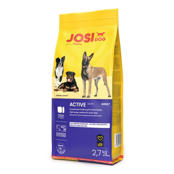Picture of Josera JosiDog Active High Energy Formula for Active Dogs  2.7 kg