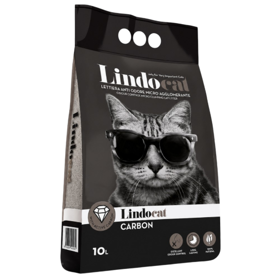 Picture of Lindocat Advanced Clumping Cat Litter with Activated Carbon - 10L