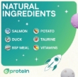 Picture of CosmoCat Salmon Cream Cat Treats 50g, E-Protein, Hypoallergenic